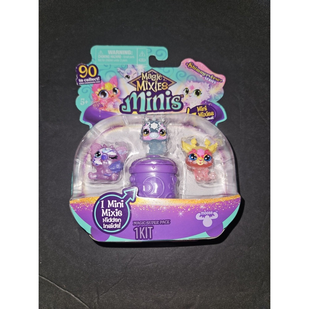 Magic Mixies Minis 4 Pk.‎  Limited Edition New By Moose